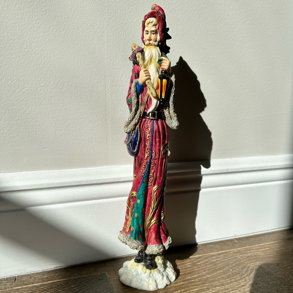 VTG Lenox Pencil Santa 1995 The Old World Santa